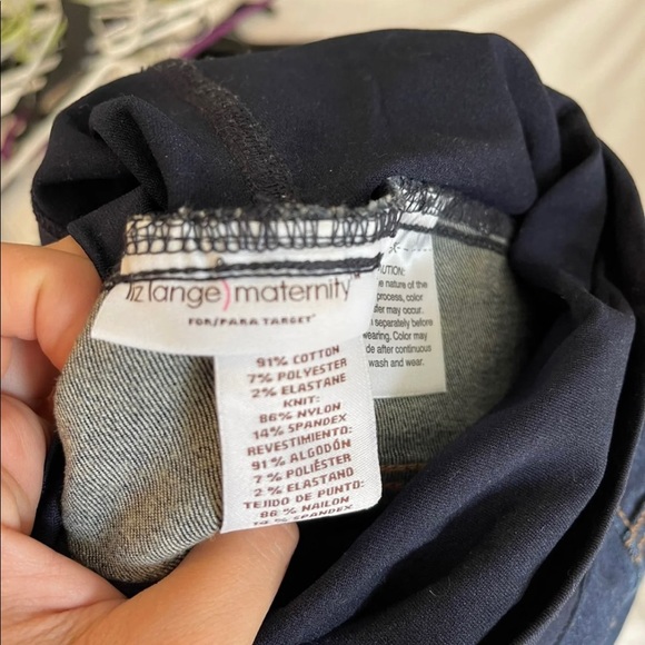 liz Lange leggings maternity jeans - Picture 4 of 4